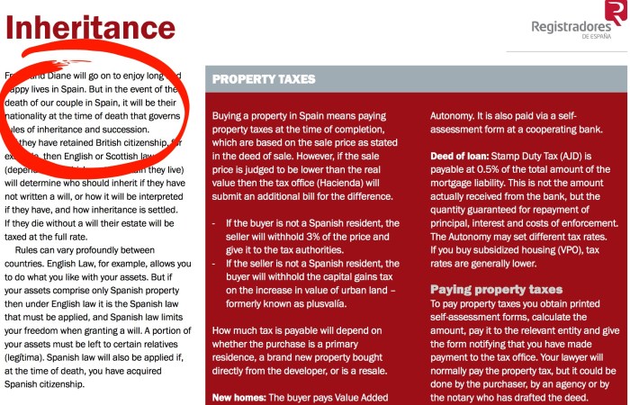 Error guia registradores adquisición inmuebles por extranjeros